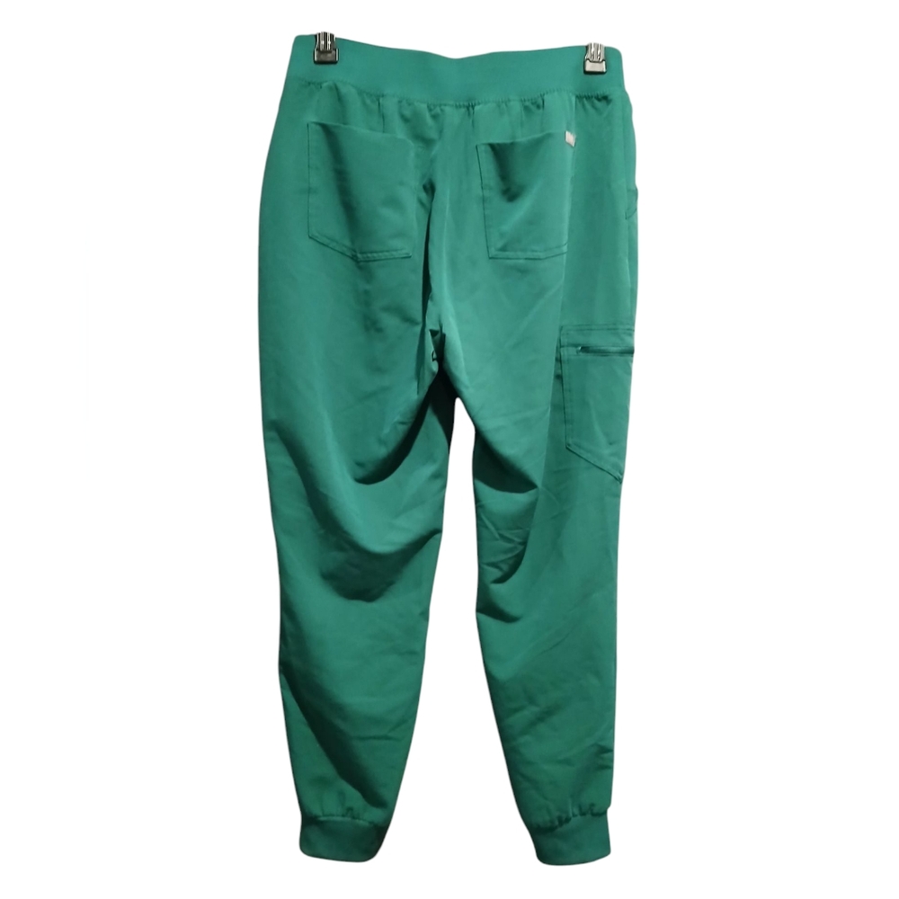 Figs Teal Green Drawstring Jogger Pants - Picture 3 of 9